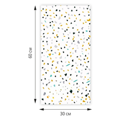 Самоклеящаяся панель ПВХ Цветная крошка 600х300х2 мм