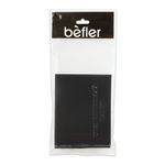 Обложка для удостоверения BEFLER "Classic", натуральная кожа, тиснение "Студенческий билет", черная, F.12.-1