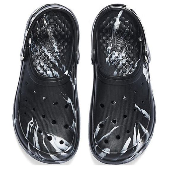 Skechers Foamies 'Black White'