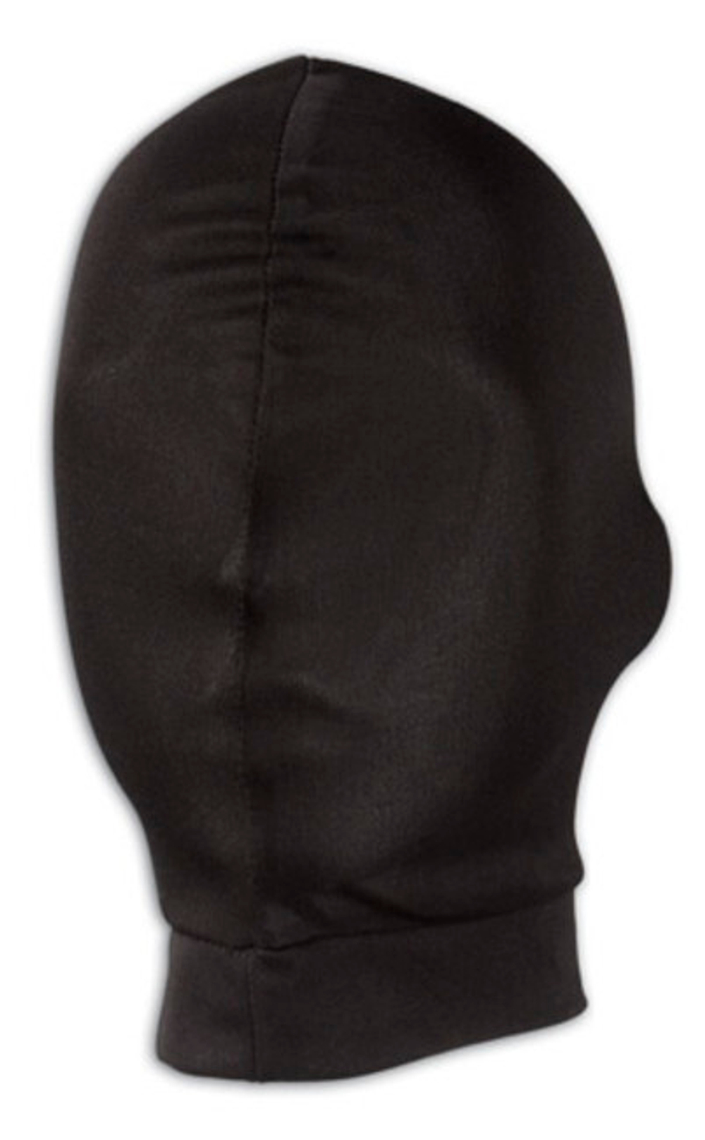 Глухая маска на лицо Lux Fetish (черный) (Цвет: черный)