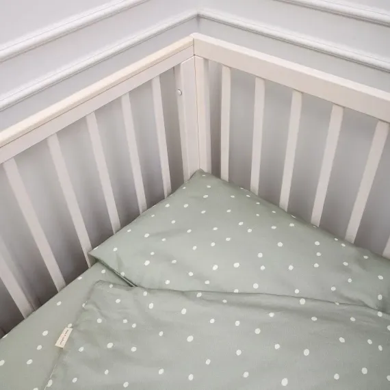 Комплект постельного белья Lollycottons Дино сафари, Зеленый