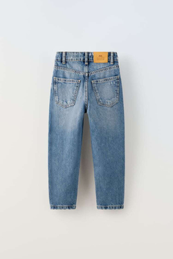 Jeans mum fit zara hot sale