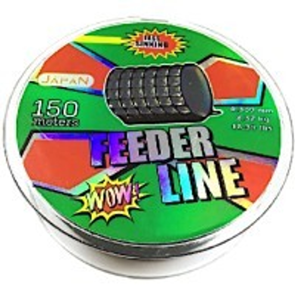 Леска Монофильная FishingLider быстротонущая Feeder Line 150м 0.309мм 8.32кг Черная