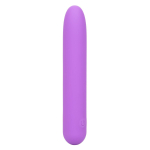 Фиолетовый мини-вибратор Bliss Liquid Silicone Mini Vibe - 10,75 см.