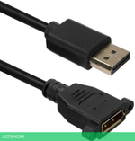 Удлинитель ACD DisplayPort - DisplayPort ACD-DDPF2-50B (5 м, черный)