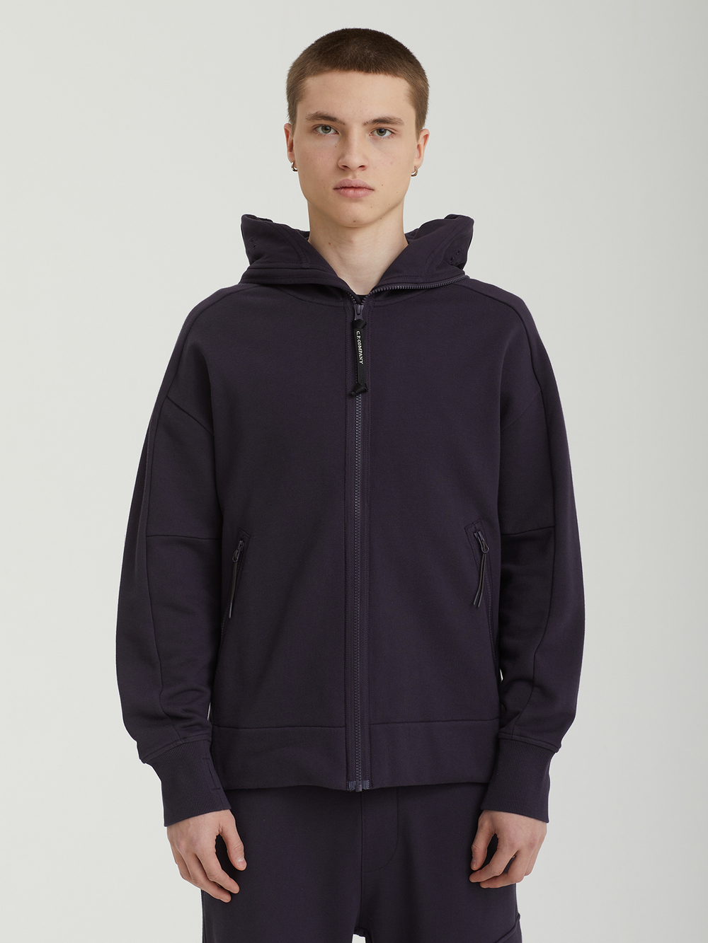 Мужская Толстовка Open In Diagonal Raised Fleece