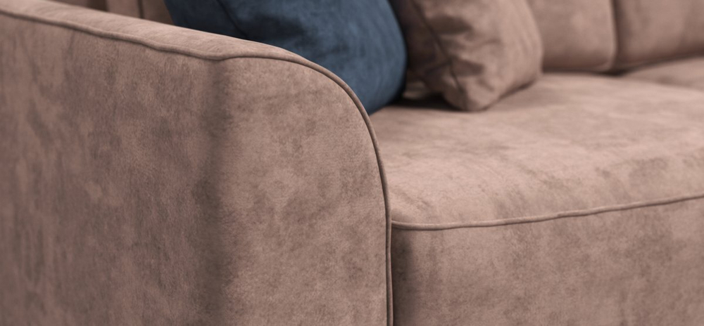 Диван Кинг Велюр Роял пион(последний экземпляр)