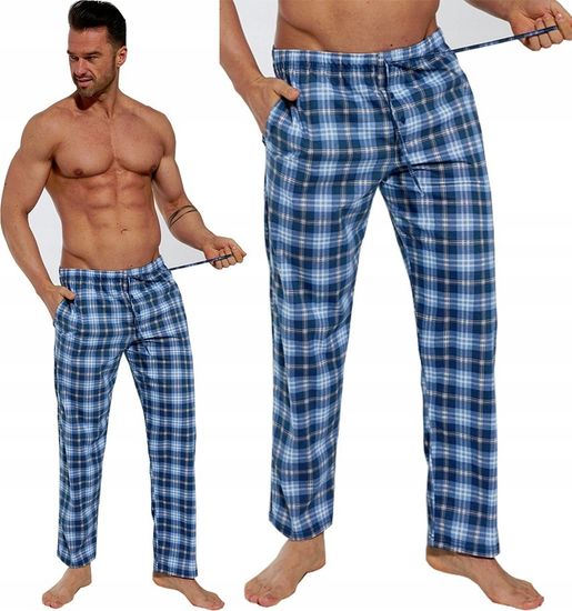 Брюки домашние мужские в клетку Cornette 691/43