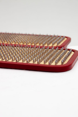 Доска садху Ом на мандале алюминиевые гвозди