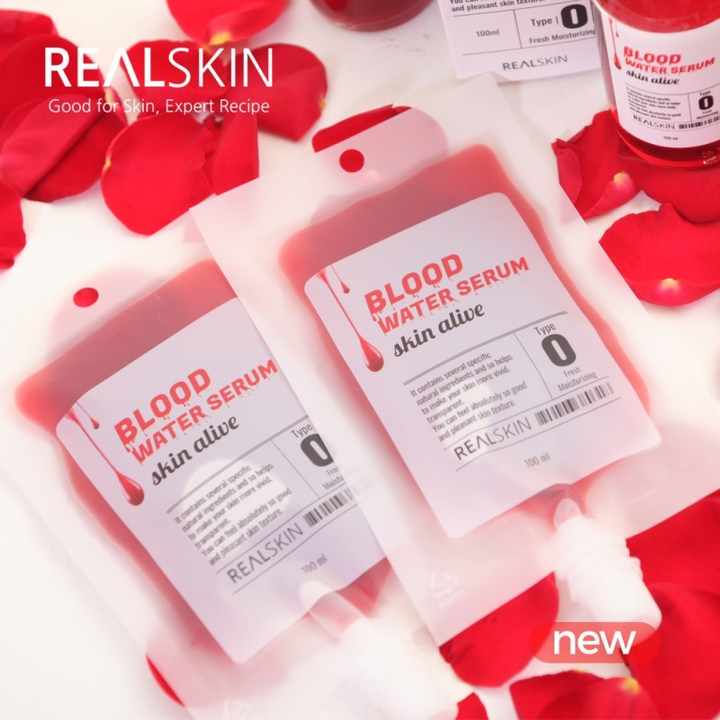 Сыворотка для лица Realskin Blood Water Увлажняющая 100 мл (рефил)