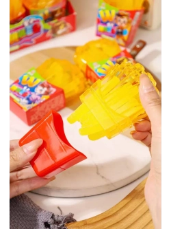 Жевательный мармелад Картофель Фри с шипучкой 65 г * 12 шт