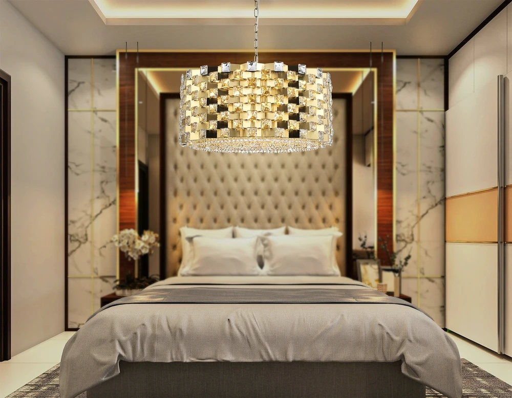 Подвесная люстра Ambrella light CRYSTAL LH41009