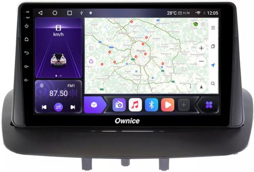 Магнитола для Renault Fluence/ Megane 2009-2017 - Kuberg SF-9997-H QLed, Android 12, Быстрая, CarPlay, 4G SIM-слот