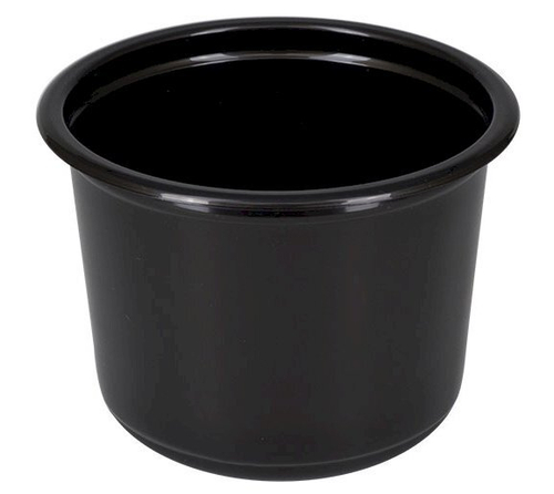 Контейнер К-115 круглый Черный 500мл, ВЗЛП 500шт/кор