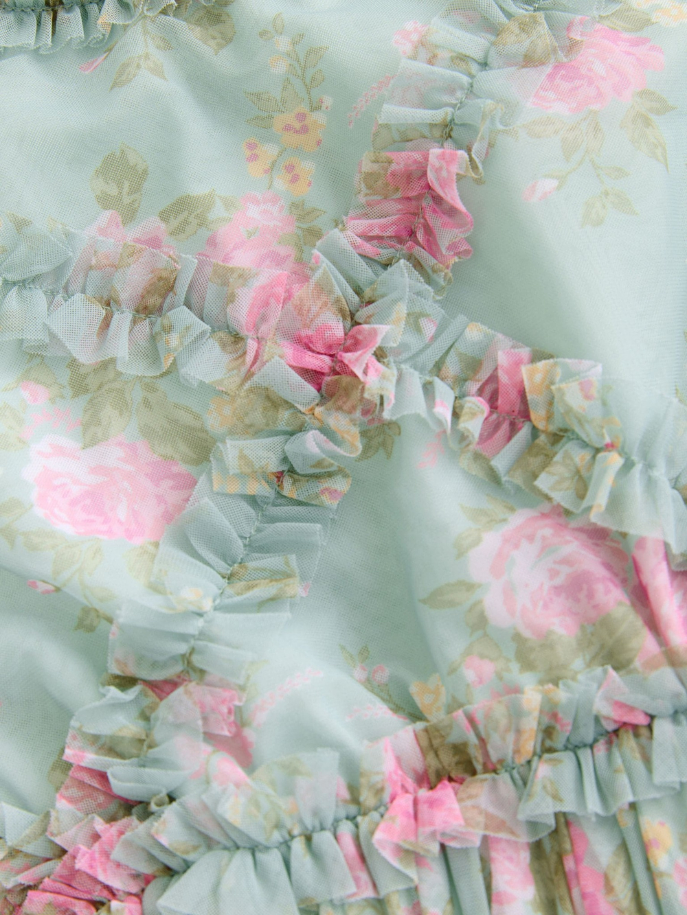 Платье для девочки Next E57-543, Мятный