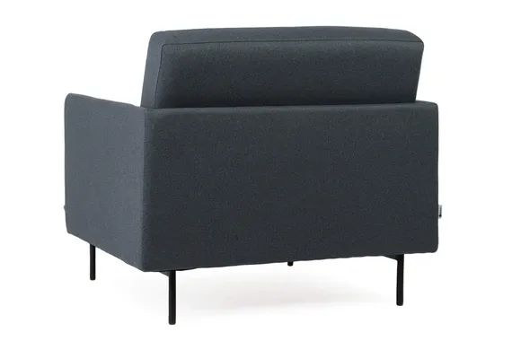 Кресло Bebe, тёмно-синяя водоотталкивающая ткань