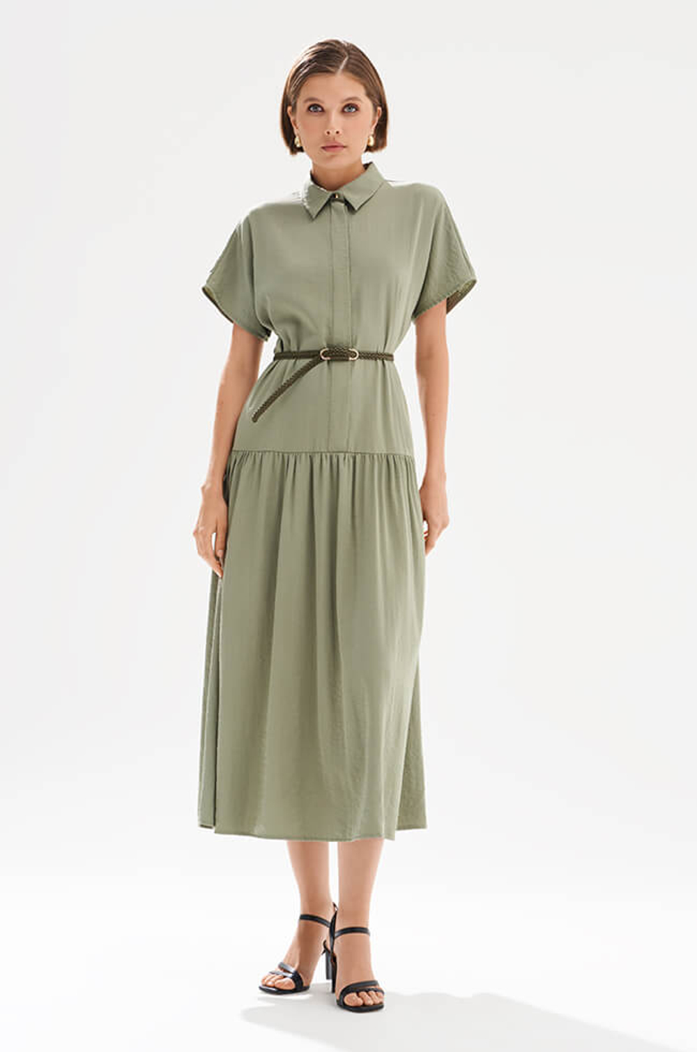 51772 Платье женское (травяной)