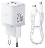 Зарядное устройство Baseus Palm USB Type-C, USB белый