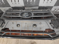 Бампер передний LADA Granta 18-нв Б/У Оригинал 8450100957