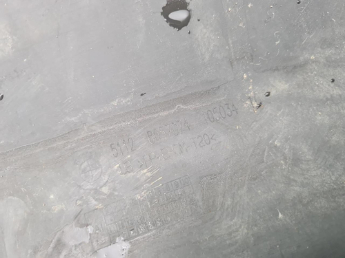 Накладка заднего бампера BMW X6 F16 14-20 M-paket