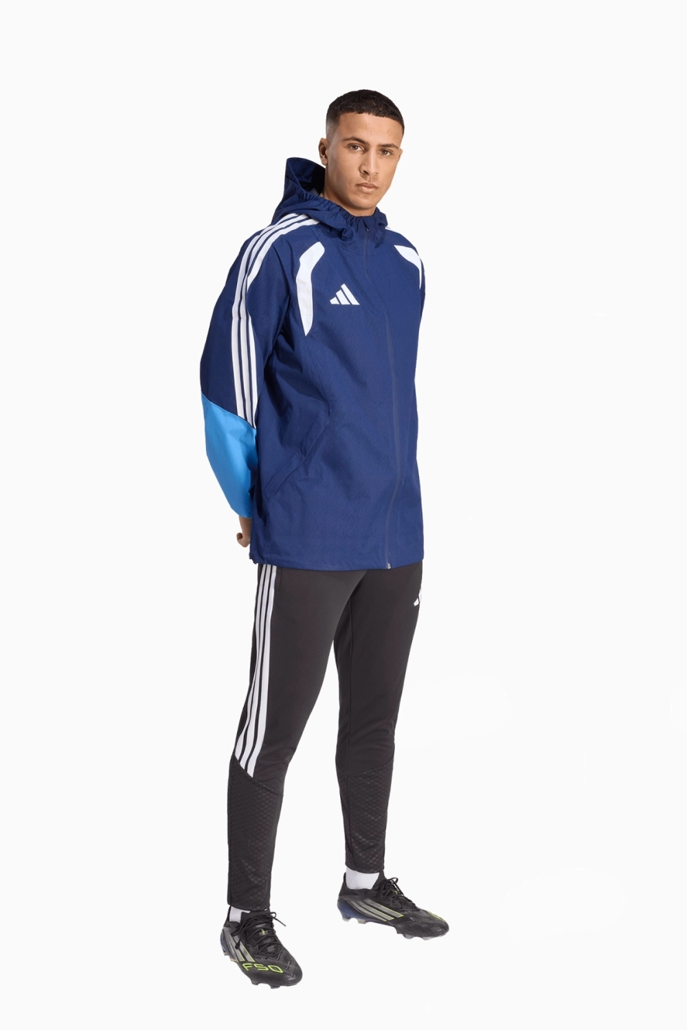 Куртка adidas Tiro 26 Rain - темно-синий