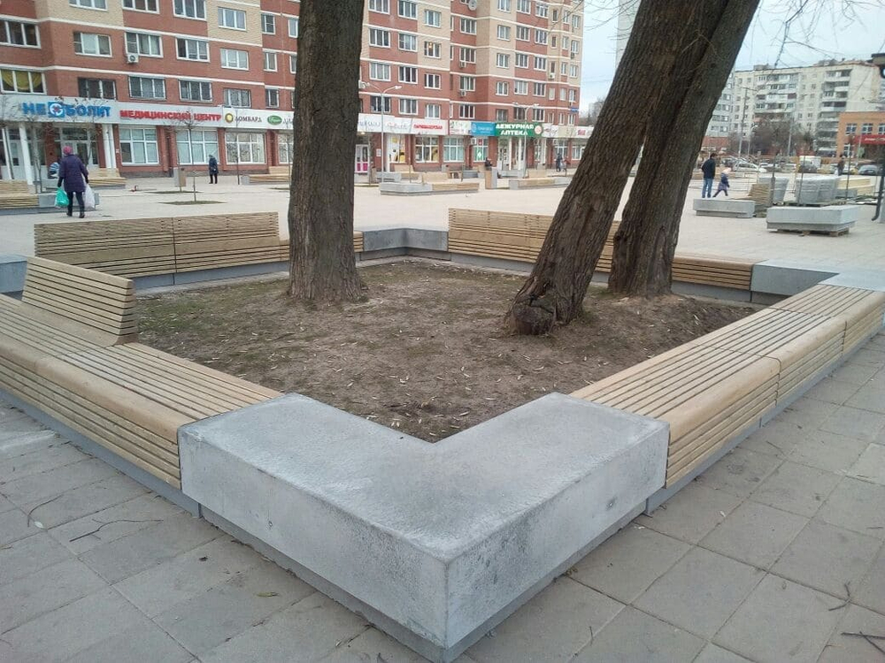 Скамья Рубин модульный