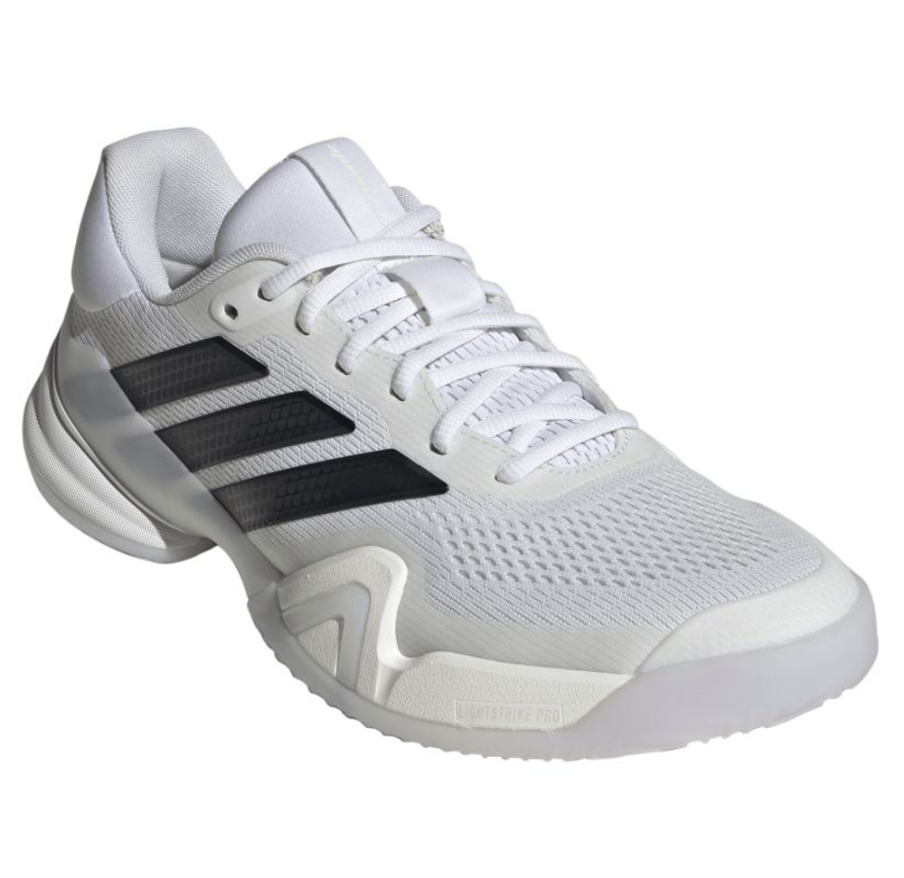 Мужские кроссовки теннисные Adidas Barricade 14 M - cloud white/core black/cloud white