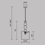 Подвесной светильник Maytoni MOD298PL-01W2