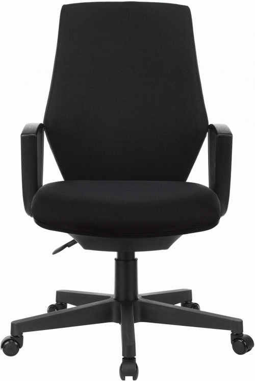 Кресло Бюрократ CH-545 черный 38-418 крестов. пластик