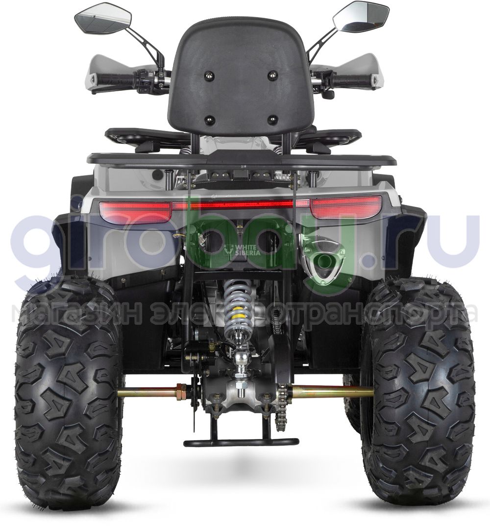 Бензиновый квадроцикл WHITE SIBERIA BARS 200CC PRO (Серый) Бензиновый квадроцикл WHITE SIBERIA BARS 200CC PRO (Серый) фото №11