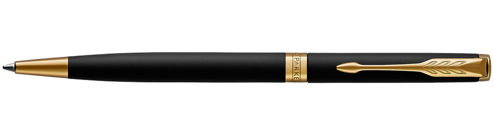 Шариковая ручка Parker Sonnet Slim Matte Black GT