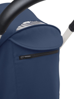 Коляска Stokke YOYO3 Newborn Pack рама белая White 2 в 1 Air France Blue