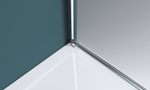 Душевая дверь BelBagno Etna 120 ETNA-B-12-60/60-C-Cr-90 профиль Хром стекло прозрачное
