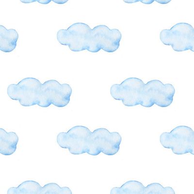 Облака акварель