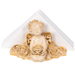 Салфетница Ангел Роуз Айвори