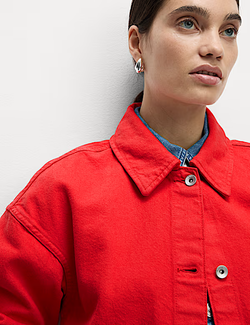 M&S КУРТКА-РУБАШКА, КРАСНЫЙ