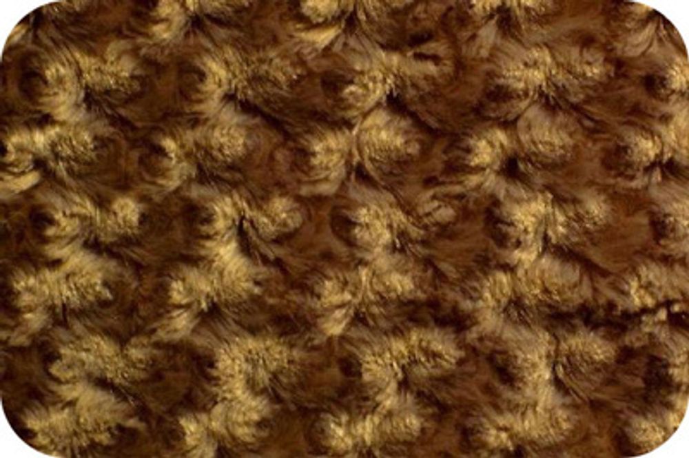 Плюш (ткань) Peppy RC, 715±5 г/м², 48х48 см, caramel