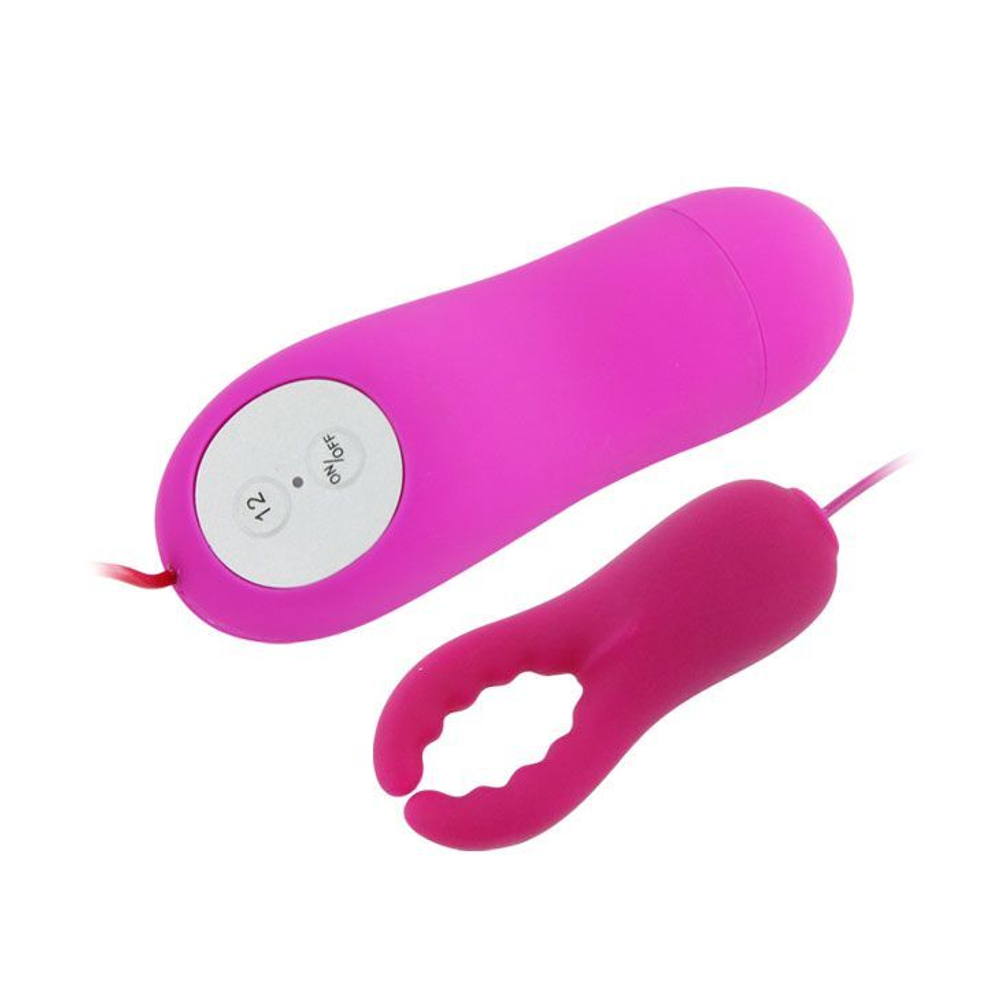 Вибростимулятор клитора Baile Mini Love, 7 см, 12 режимов