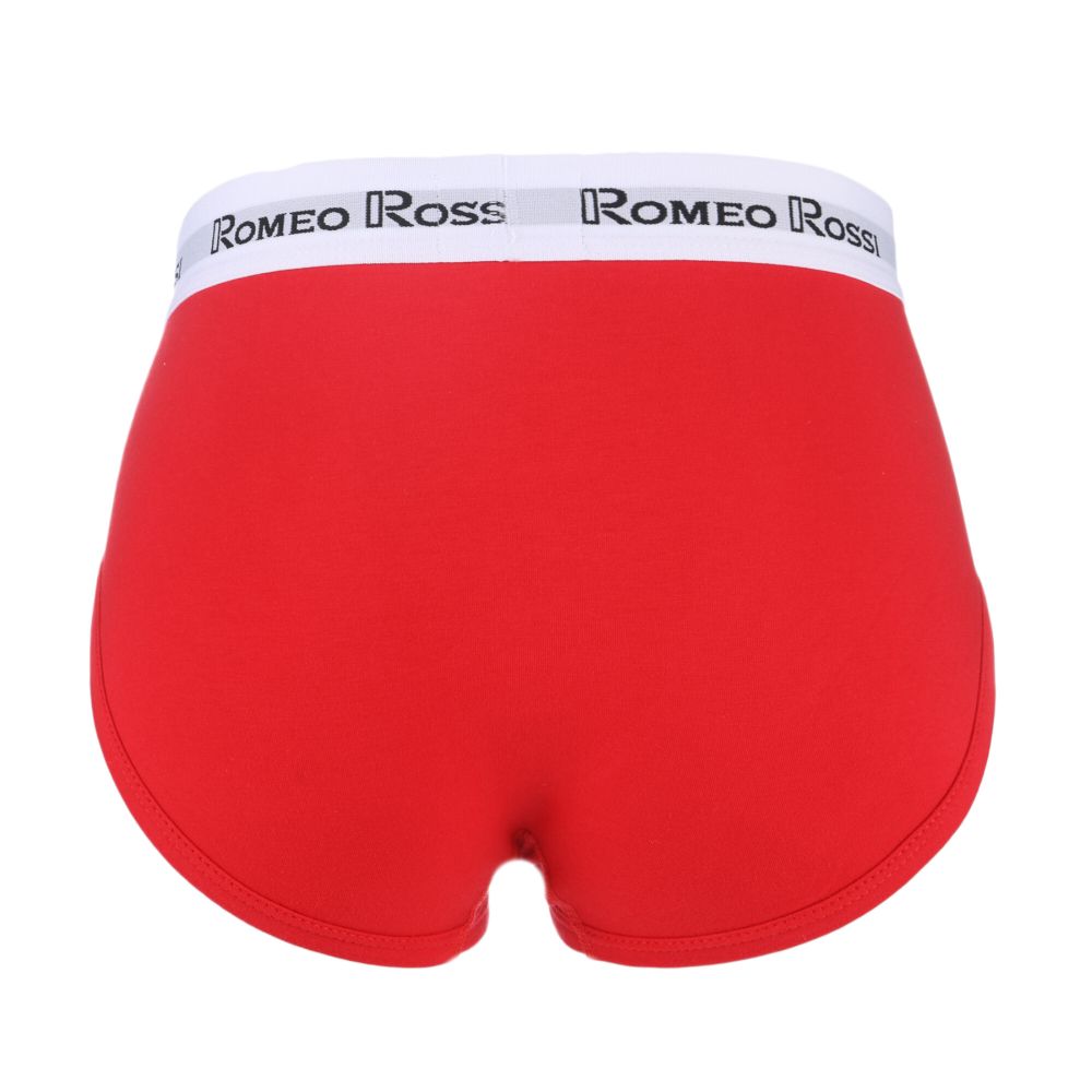 Мужские трусы брифы красные Romeo Rossi RR367-8