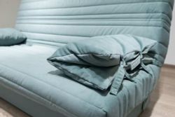 Диван "Матильда" New чехловой (Ньютон Аква блю, 1 категория), Комфорт-S