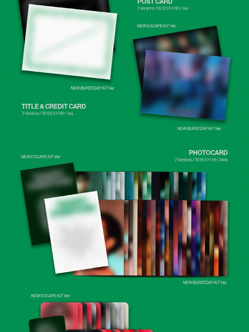 Альбом SEVENTEEN - HAPPY BURSTDAY 5th Album 2 KIT Version SET