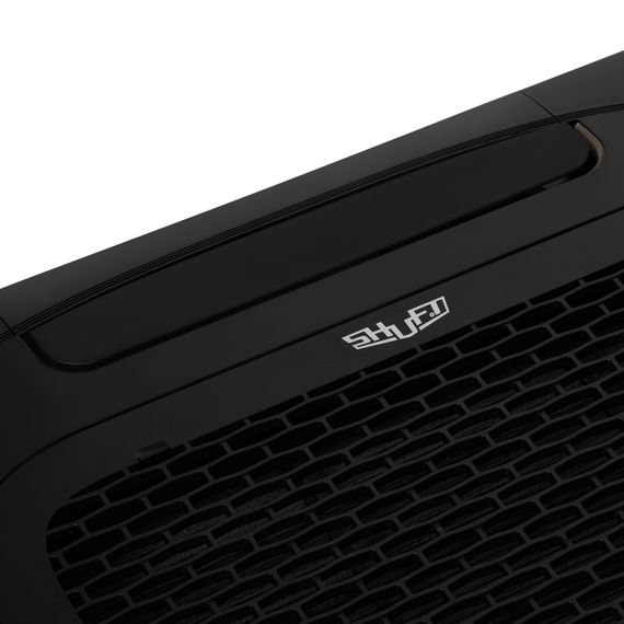 Комплект SHUFT SFLC_C-36HN1_V2_BL полупромышленной сплит-системы, кассетного типа (черная панель) — (2)