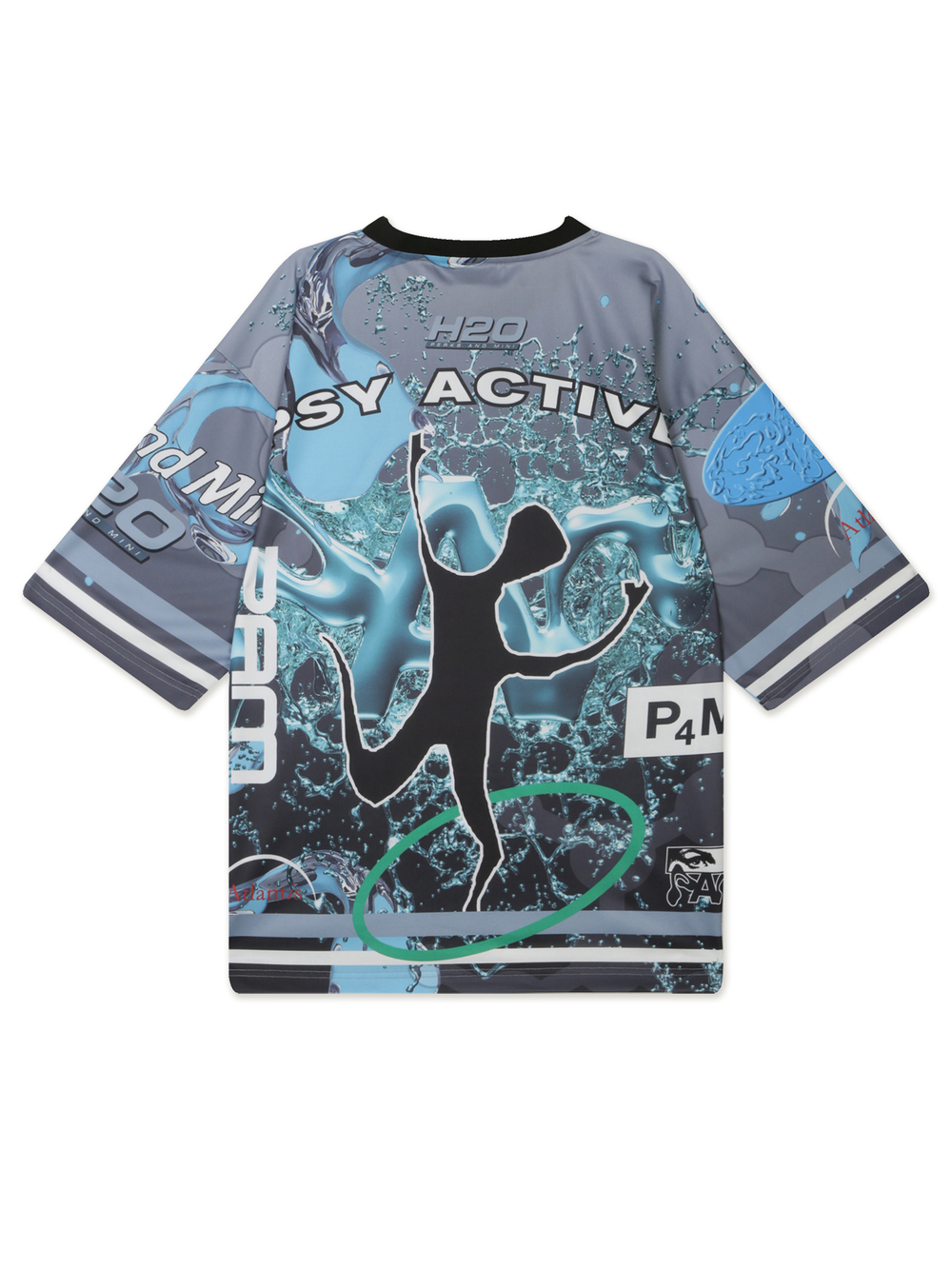 Футболка-джерси Кор. Рукав Magnesium Sublimated Oversized Hockey Jersey