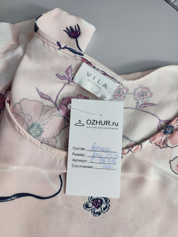 Джемпер Vila из вискозы с цветами 44-46 размер
