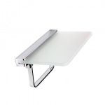 Держатель для туалетной бумаги с полочкой латунь SANTORINI 16335.B глянцевый