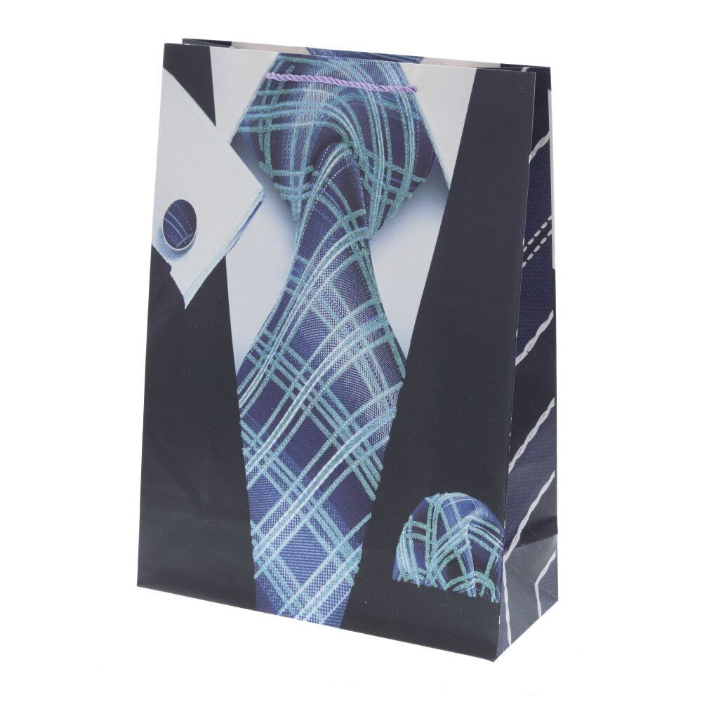 GAEM Пакет подарочный L (бумага 210г/м2, блок микс 12шт), L30 W12 H41,5 см, 4в.