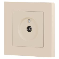 Розетка Intro Accent 6-301-02 TV одиночная, IP20, СУ, слоновая кость