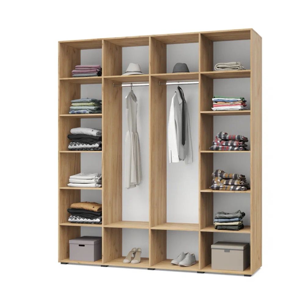 Шкаф четырехстворчатый Стоун С41 ЛДСП, МОДЕРИУМ, г. Ижевск