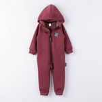 Комбинезон с карманами "Брусника" утепленный