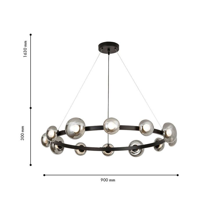 Подвесная светодиодная люстра Favourite Svamp 4517-12P